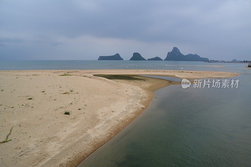 泰国Prachuap Khiri Khan海滩